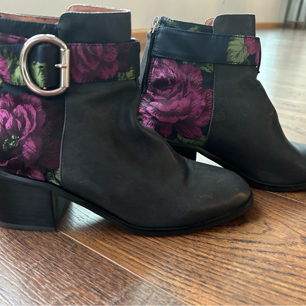 Jeffrey Campbell Regan Floral Boots - Picture 4 of 8